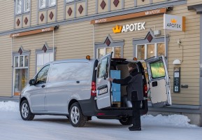 Vito 4x4 driving experience Sweden