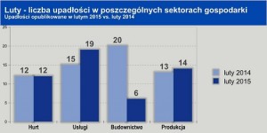 525 upadlosci sektory 2015.02