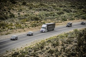 World Premiere Freightliner Inspiration Truck