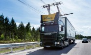 Electric road hybrid truck